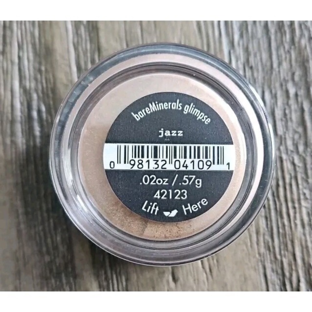 bareMinerals Bare Mineral Eye Jazz 42123 Sealed Eyecolor .02oz .57g Glimpse New